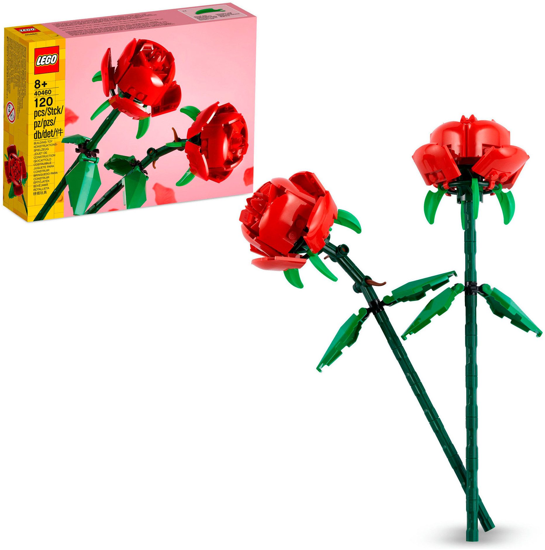 LEGO® Rosen (40460), Lego Botanicals Konstruktionsspielsteine, (120 St), Ma günstig online kaufen