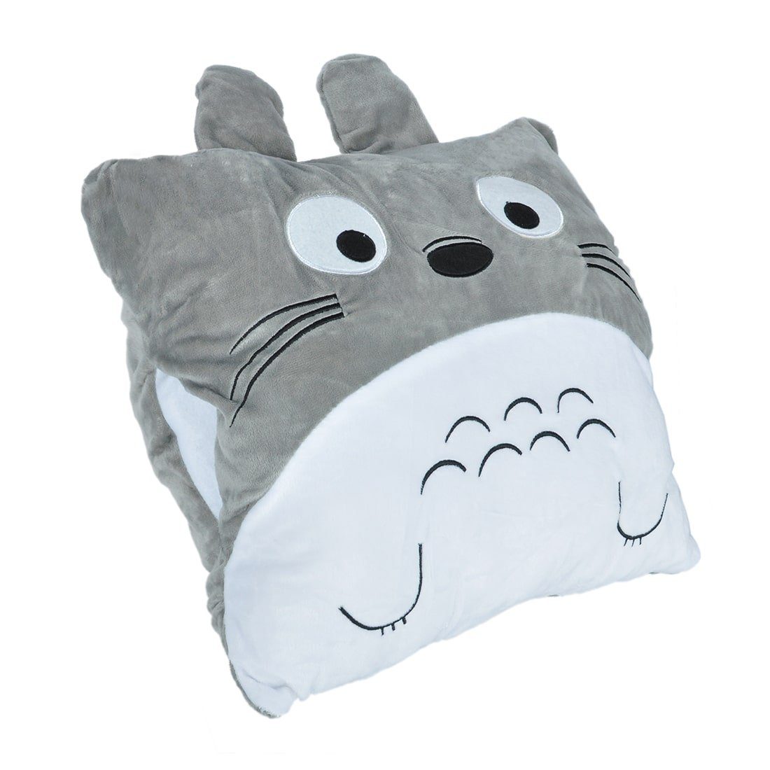 GalaxyCat Dekokissen Flauschige Decke und Kissen für Totoro Fans, Totoro  Set mit Kissen und Kuscheldecke