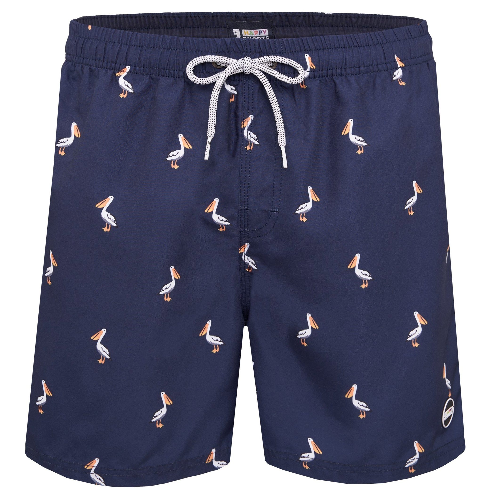 HAPPY SHORTS Badehose HAPPY SHORTS Herren Badeshorts Strandshorts Pelikan B günstig online kaufen