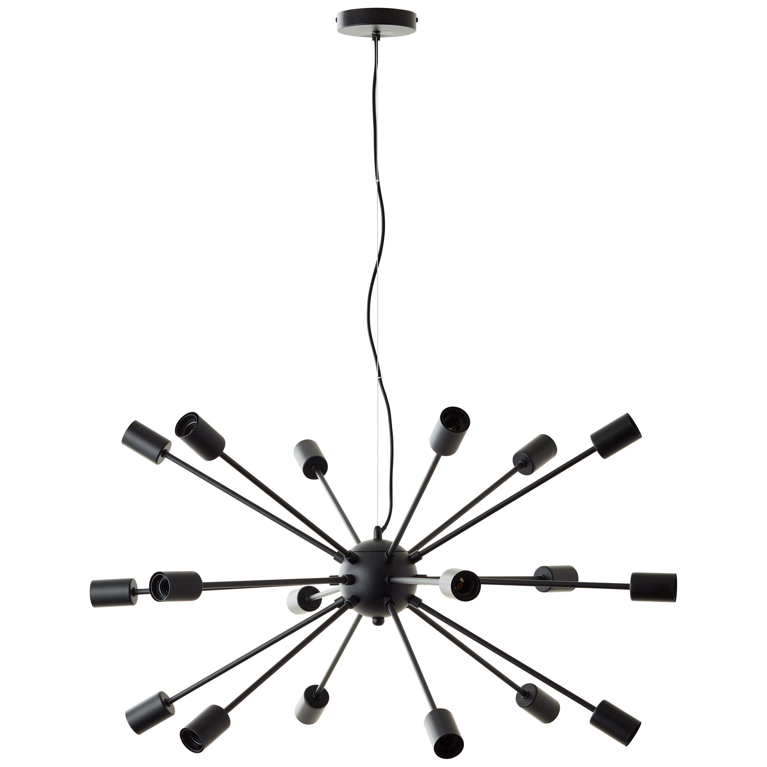 Brilliant Pendelleuchte Dree, ohne Leuchtmittel, Höhe 140 cm, Ø 90,5 cm, E27, Metall