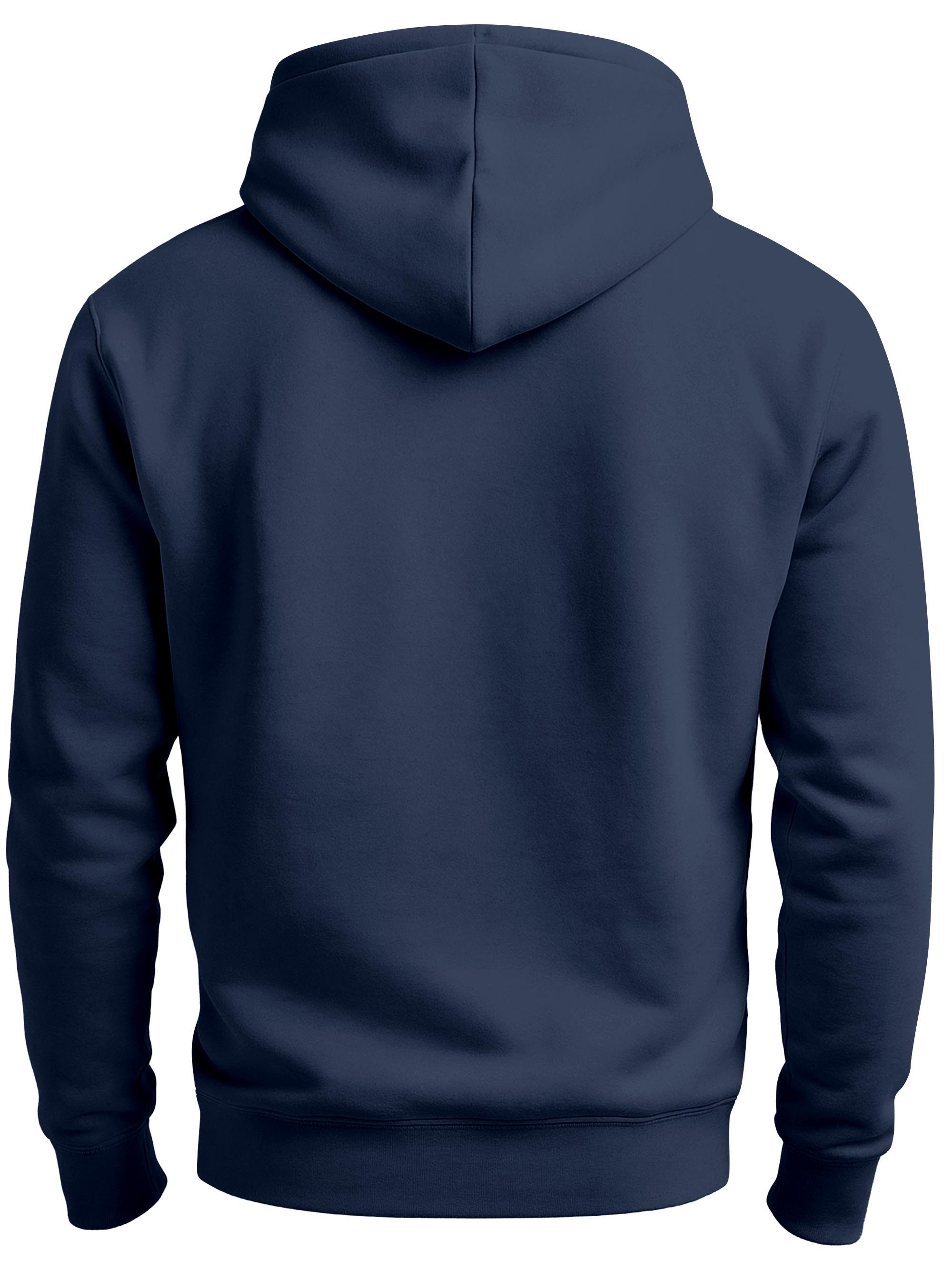Neverless Hoodie Hoodie Herren Print - Ananas Design Sunset Beats - Aufdruck – Bild 4 von 5