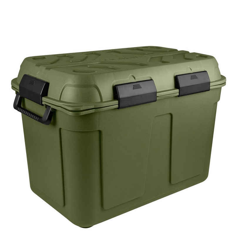 Sunware Aufbewahrungsbox SAFARI - wasserdichte Aufbewahrungsbox 160 Liter - Griff - Rollen