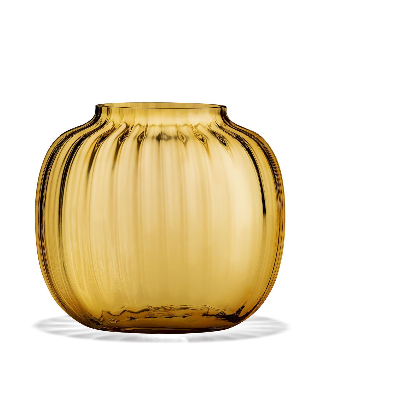 amber Vase 12,5 HOLMEGAARD Dekovase PRIMULA (h) 12,5 cm (h), cm Vase Glas Glas amber PRIMULA