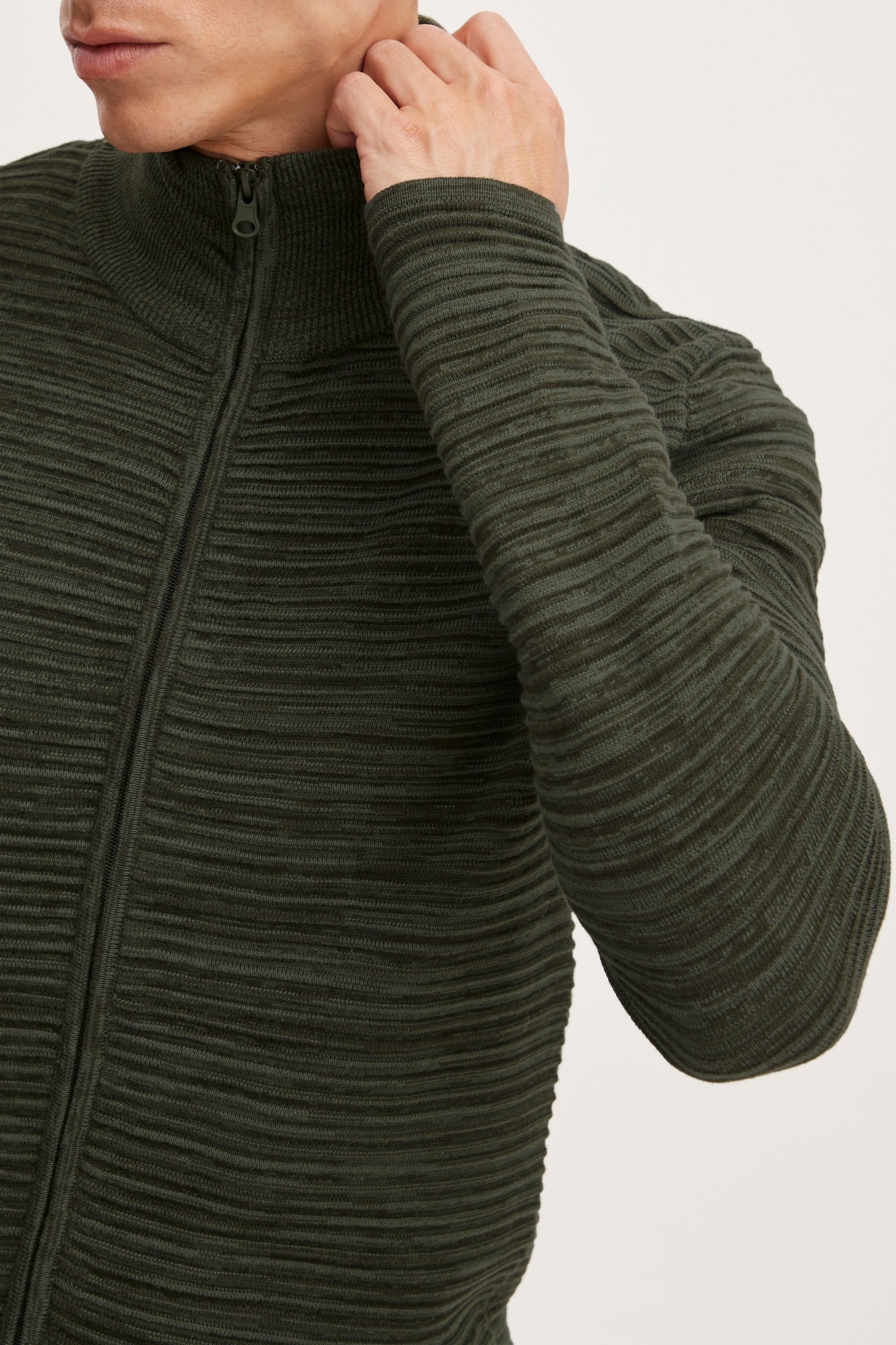 !Solid Strickjacke SDStruan Strickjacke mit Stehkragen