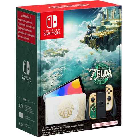 Nintendo Switch OLED The Legend of Zelda: Tears of the Kingdom Edition (kein Spiel im Lieferumfang)