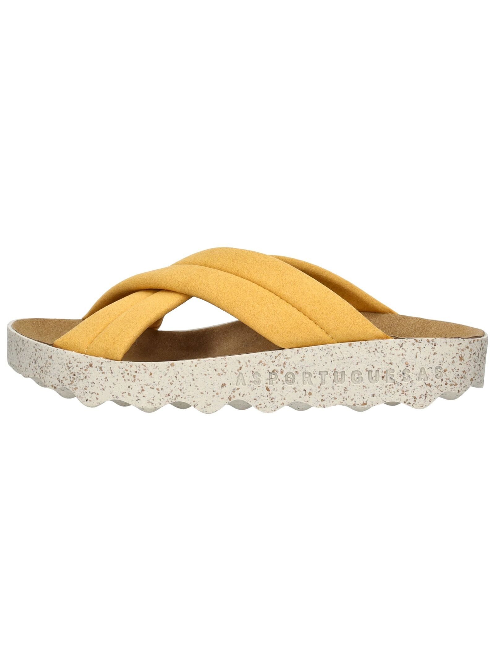 Asportuguesas Pantoletten Lederimitat Pantolette günstig online kaufen
