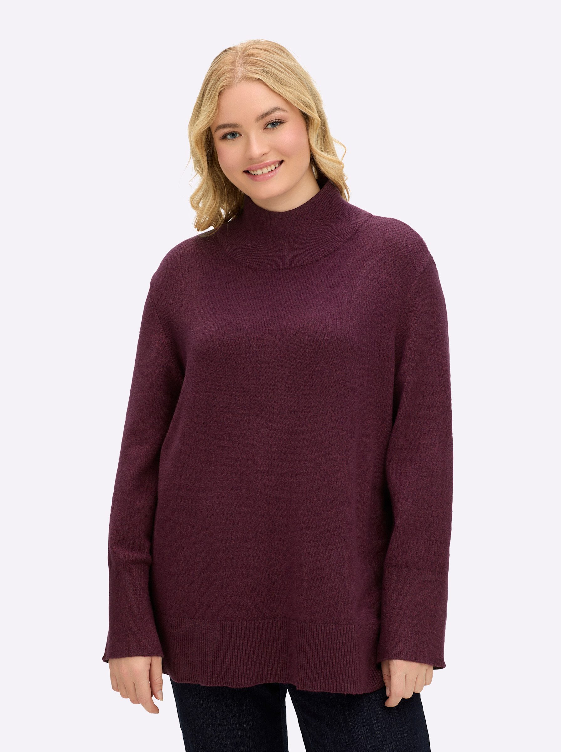 Sheego Strickpullover Pullover günstig online kaufen