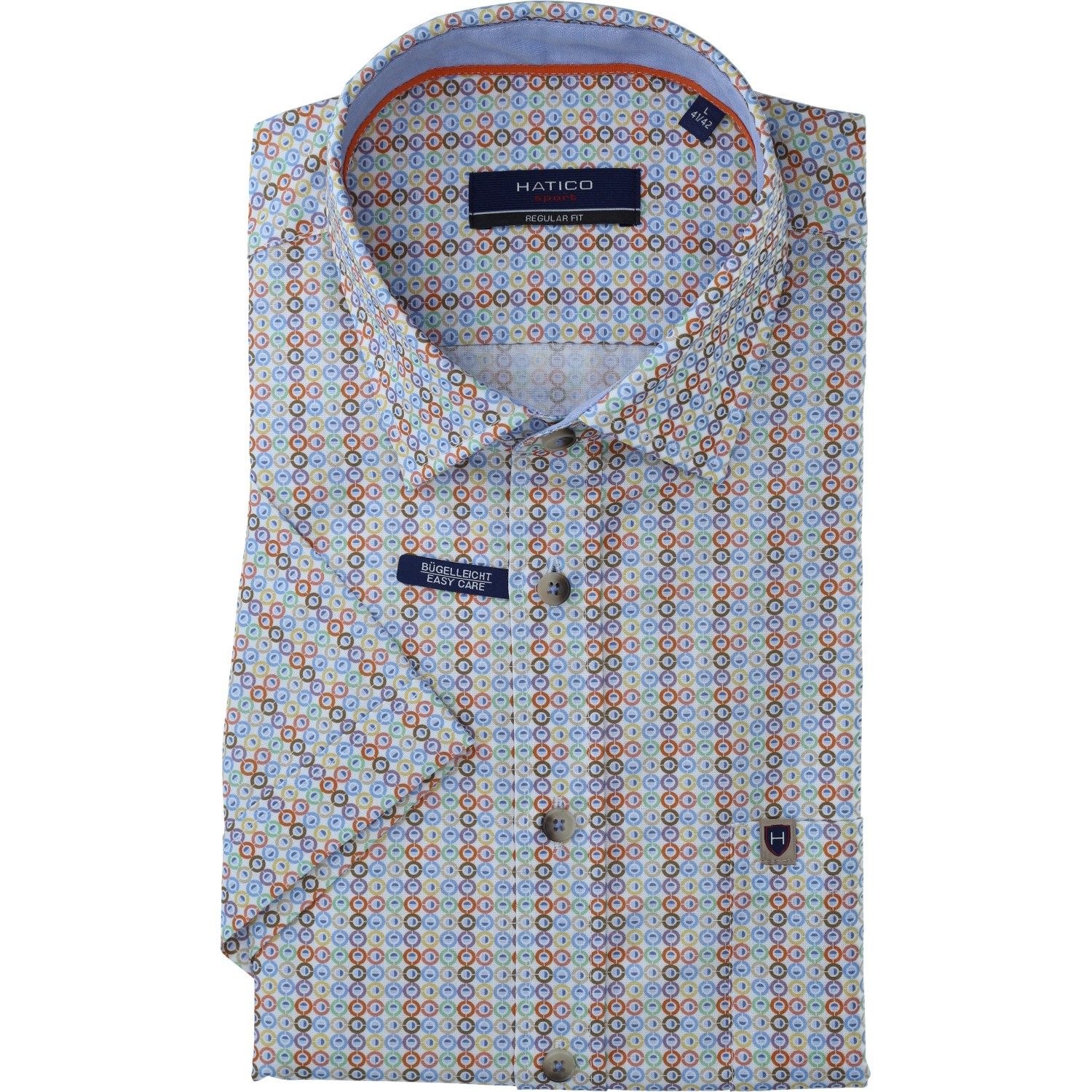 Hatico Kurzarmhemd