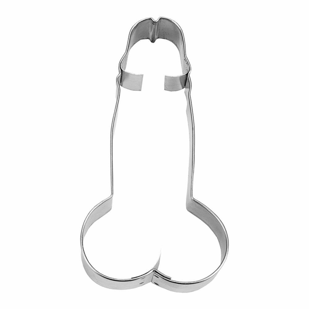 STÄDTER Ausstechform Penis 9 cm, Edelstahl