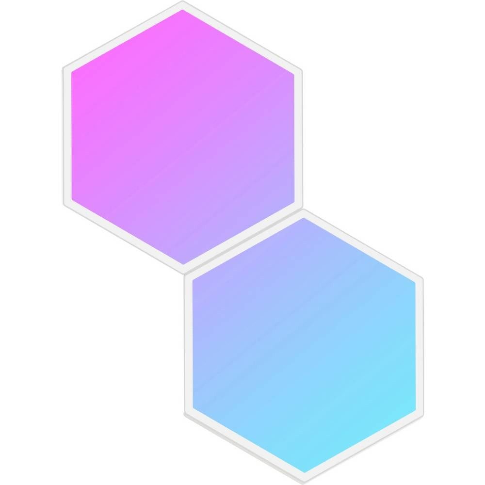 Govee Wandleuchte 2 Panels, App steuerbar, Mit Musiksensor