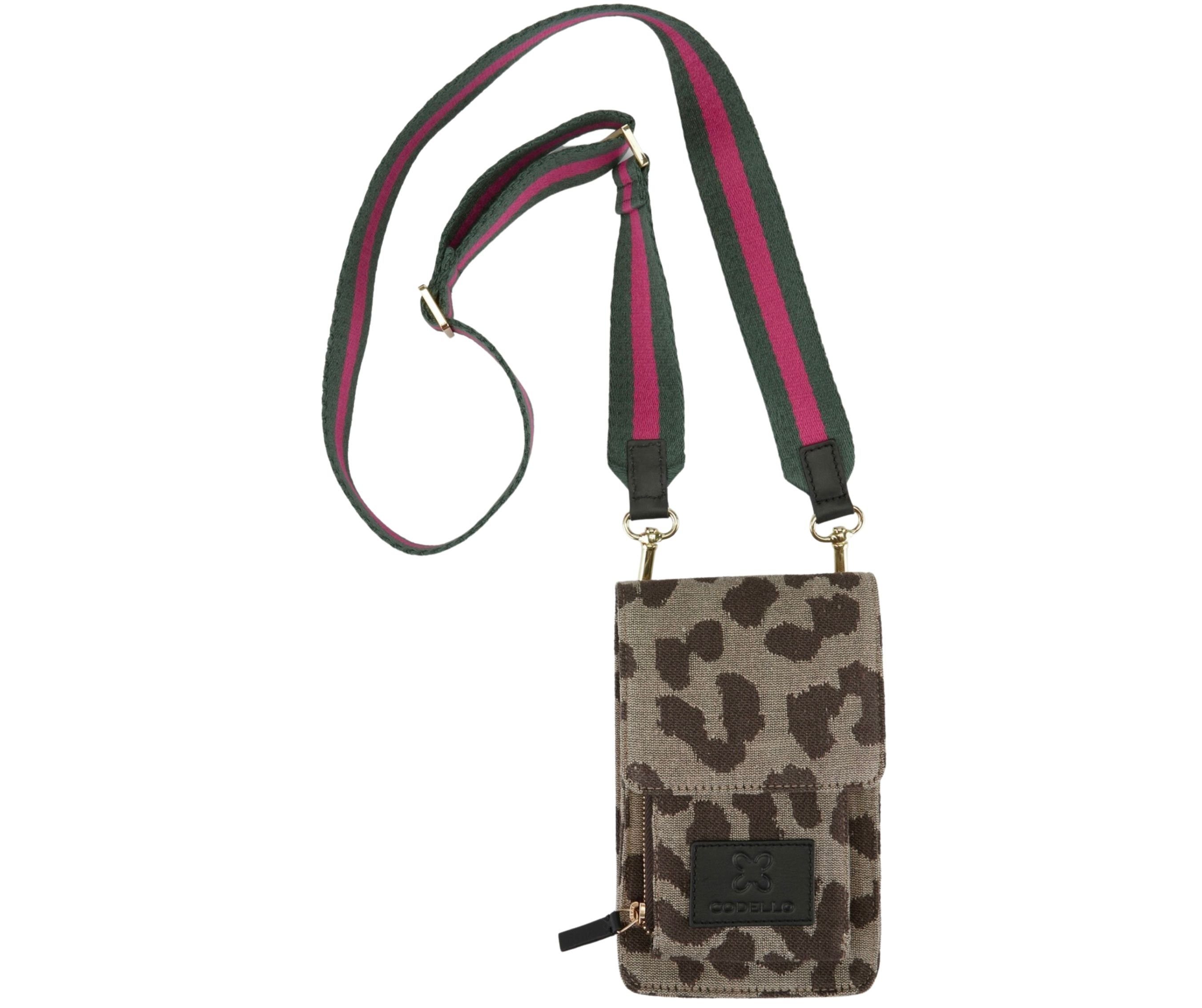 Codello Handytasche Codello Handytascheim Leo-Design Mobile Bag, Leo-Print allover