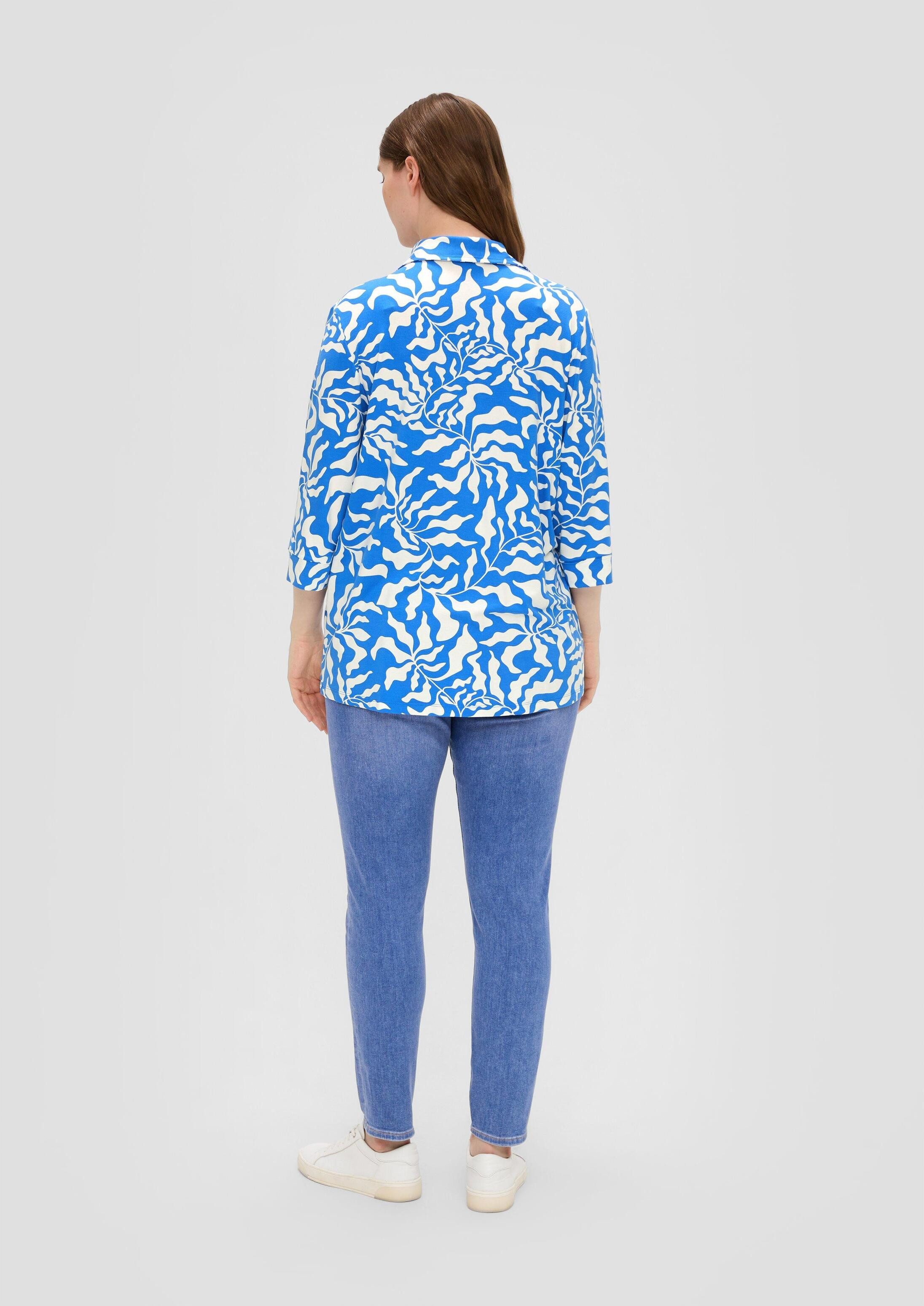 s.Oliver 3/4-Arm-Shirt T-Shirt Shirt mit 3/4-Arm