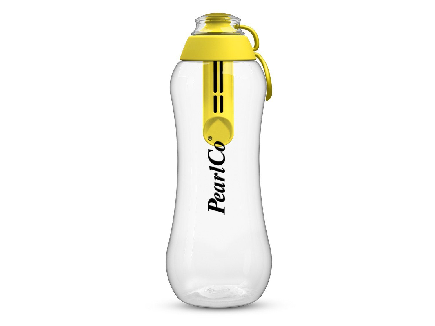 PearlCo Trinkflasche PearlCo Trinkflasche Mit Filter 0,7 Liter gelb