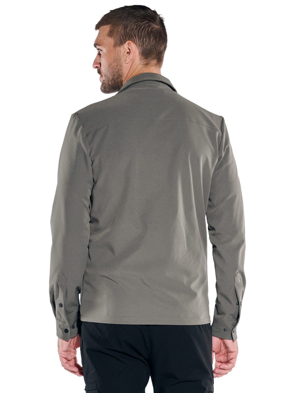 emilio adani Langarmhemd Overshirt aus Funktionsware günstig online kaufen