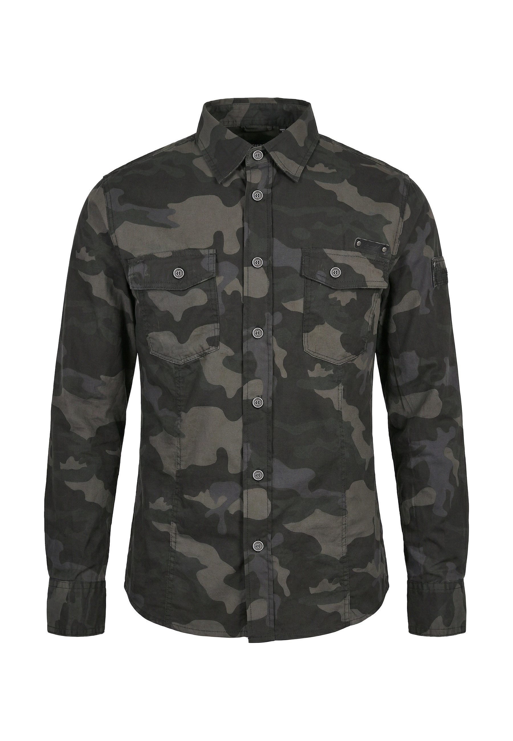 Brandit Kurzarmshirt Brandit Herren Slim Worker Shirt (1-tlg)