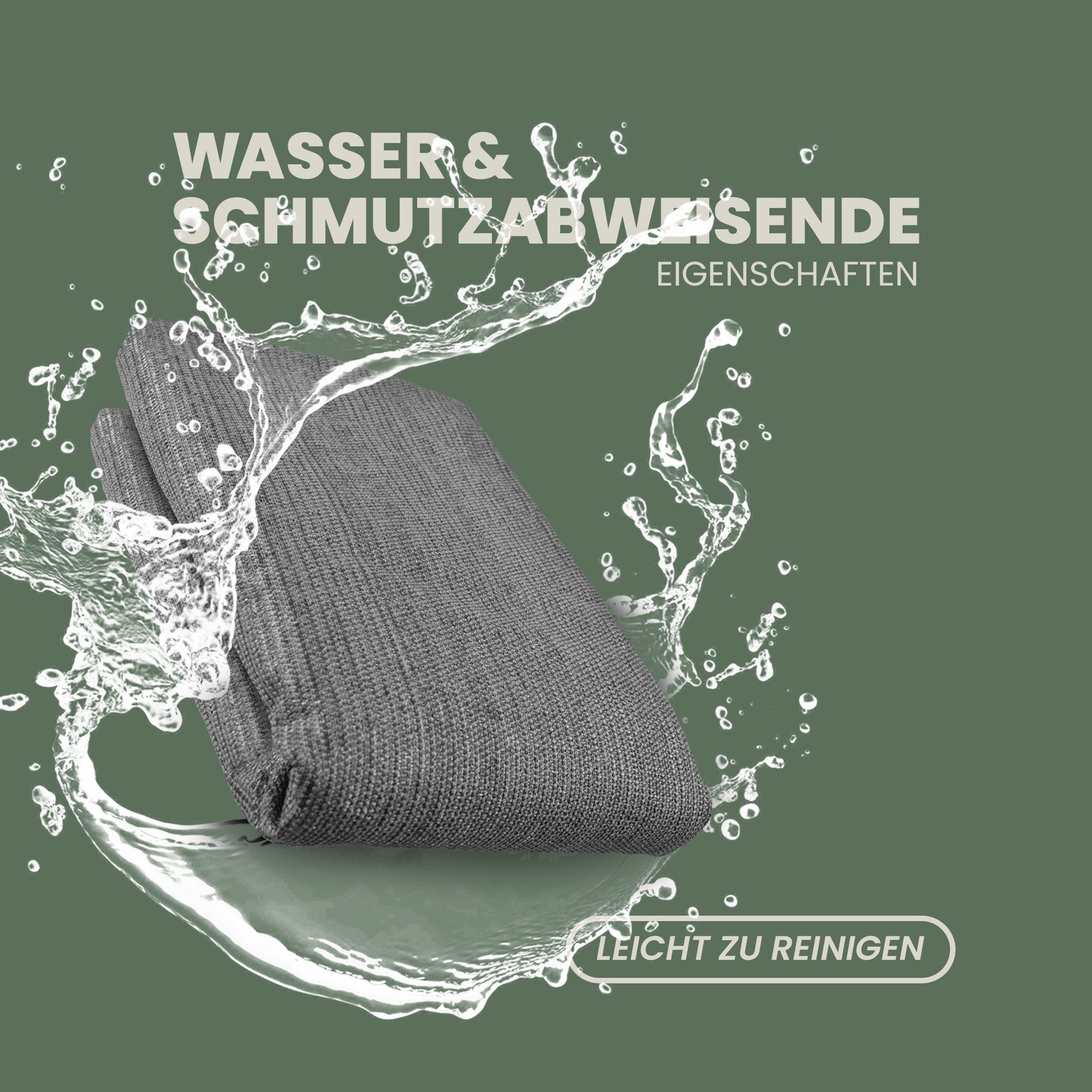 Bestlivings Outdoorteppich Garten / Camping Teppich, Vorzeltteppich, Camping Matte mit Ösen inkl. 12 Kunststoff Heringe