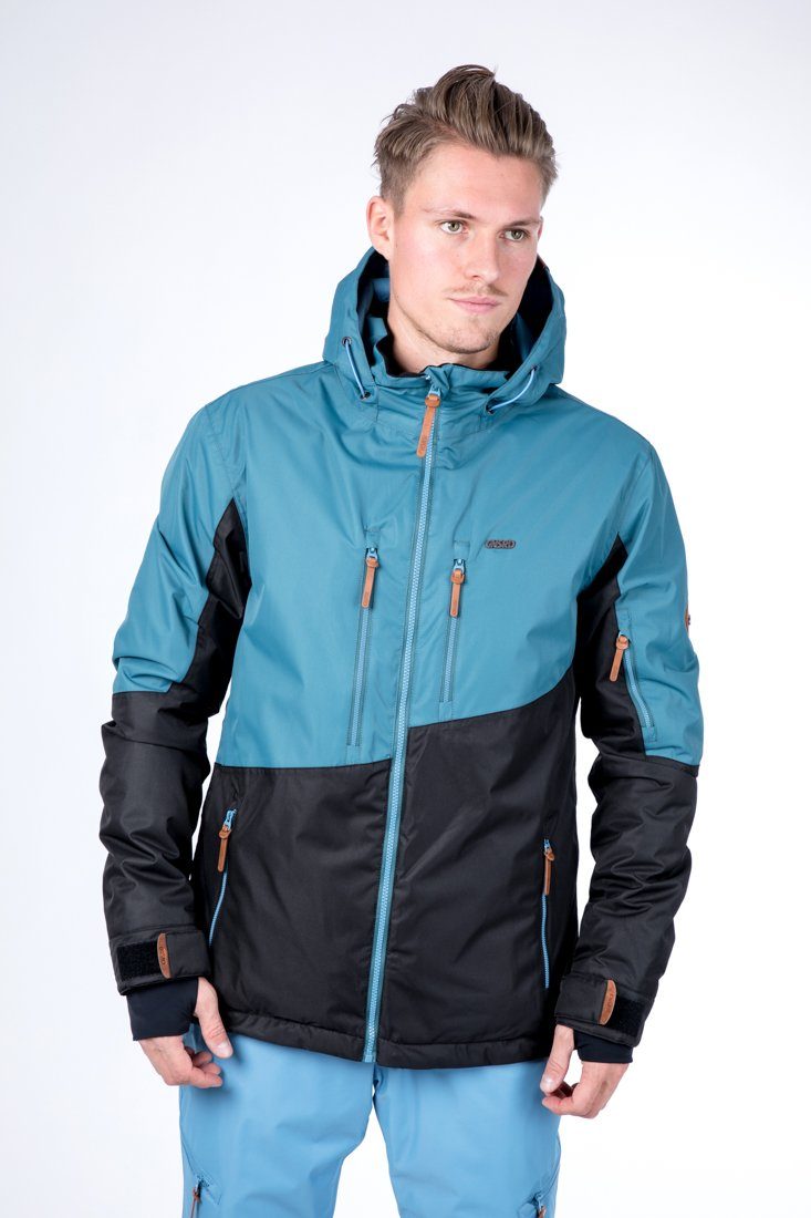 CNSRD Skijacke JOHN CS MEN mit hochschließendem Kragen und Kapuze urban sky