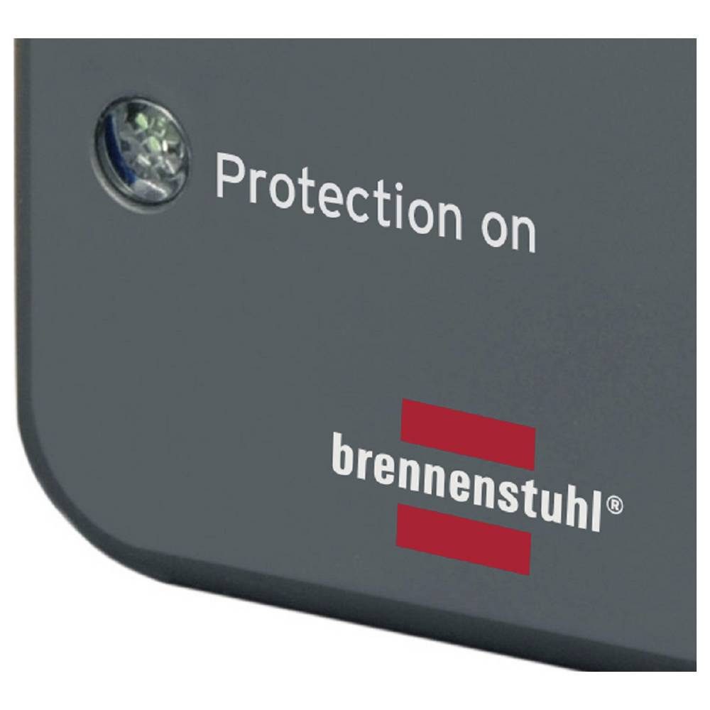 Brennenstuhl Steckdose Steckdosenadapter mit Überspannungsschutz 13.50 A 1506996, Steckdosen