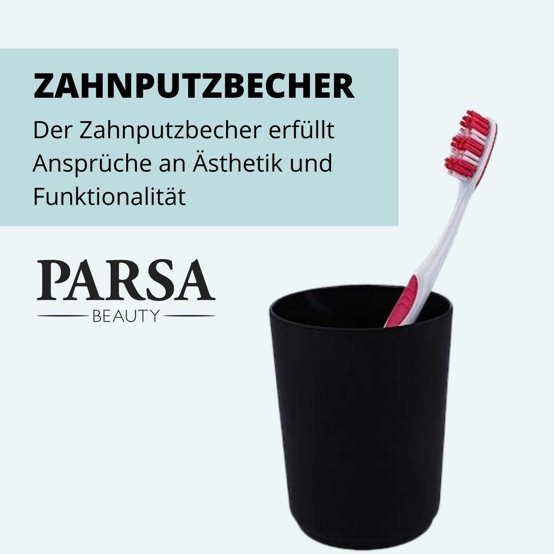 PARSA Beauty Badaccessoire-Set PARSA Beauty Zahnputzbecher günstig online kaufen