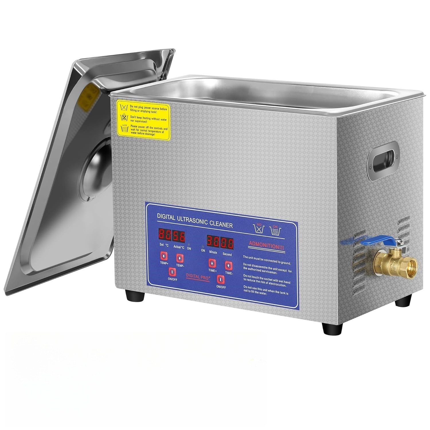 cocosity Ultraschallreiniger 10 l Profi-Ultraschallreiniger 40 kHz