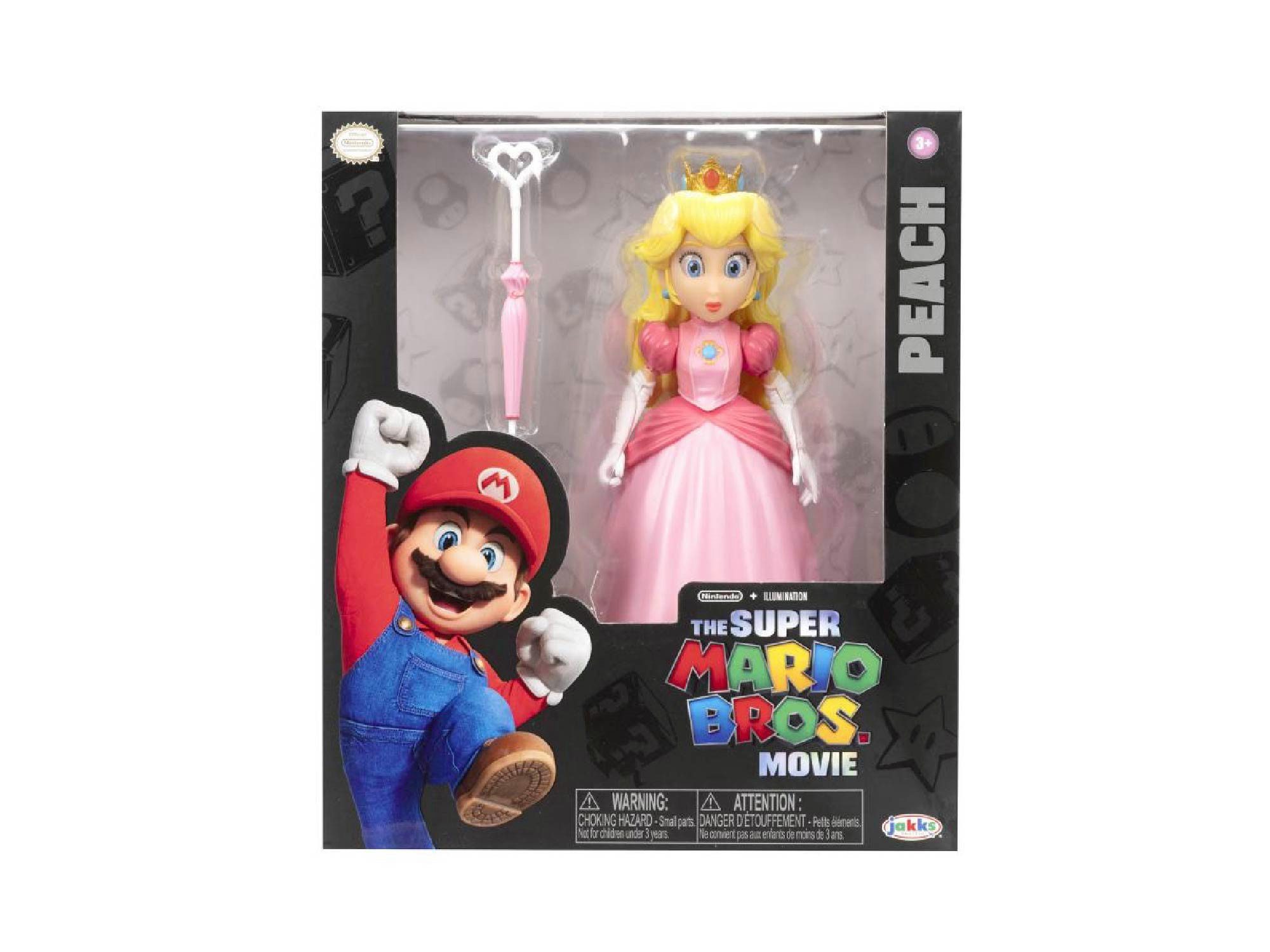 Super Mario Actionfigur Nintendo Super Mario Movie Peach Figur, 13 cm
