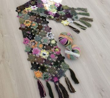 Katia Azteca Farbverlaufswolle, 100g dicke Wolle mit Farbverlauf Häkelwolle, 180,00 m (Strickwolle, Strickgarn, Handstrickgarn), bunt und farbenfroh für die ganze Familie