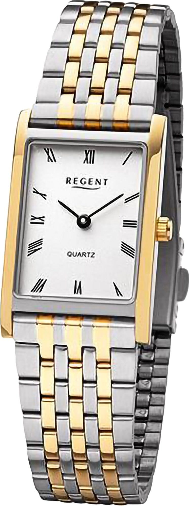 Quarzuhr Regent Damen Armbanduhr Analog