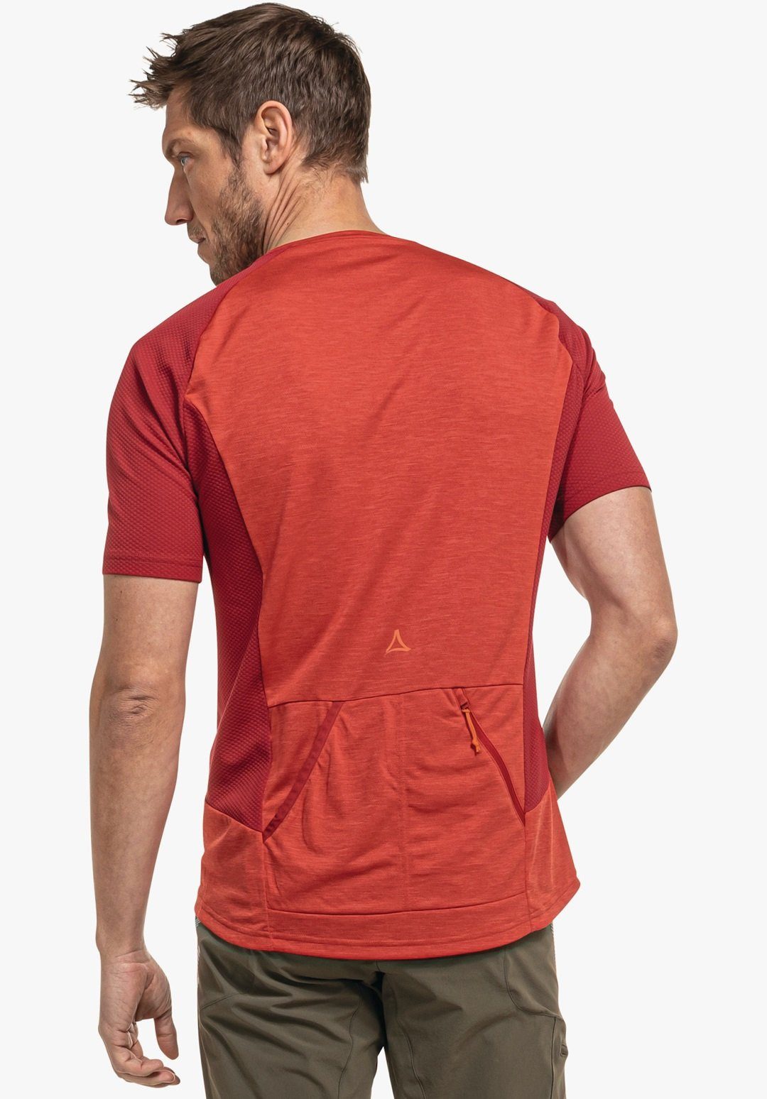 Schöffel T-Shirt Auvergne (leicht, schnelltrocknend) rot Herren