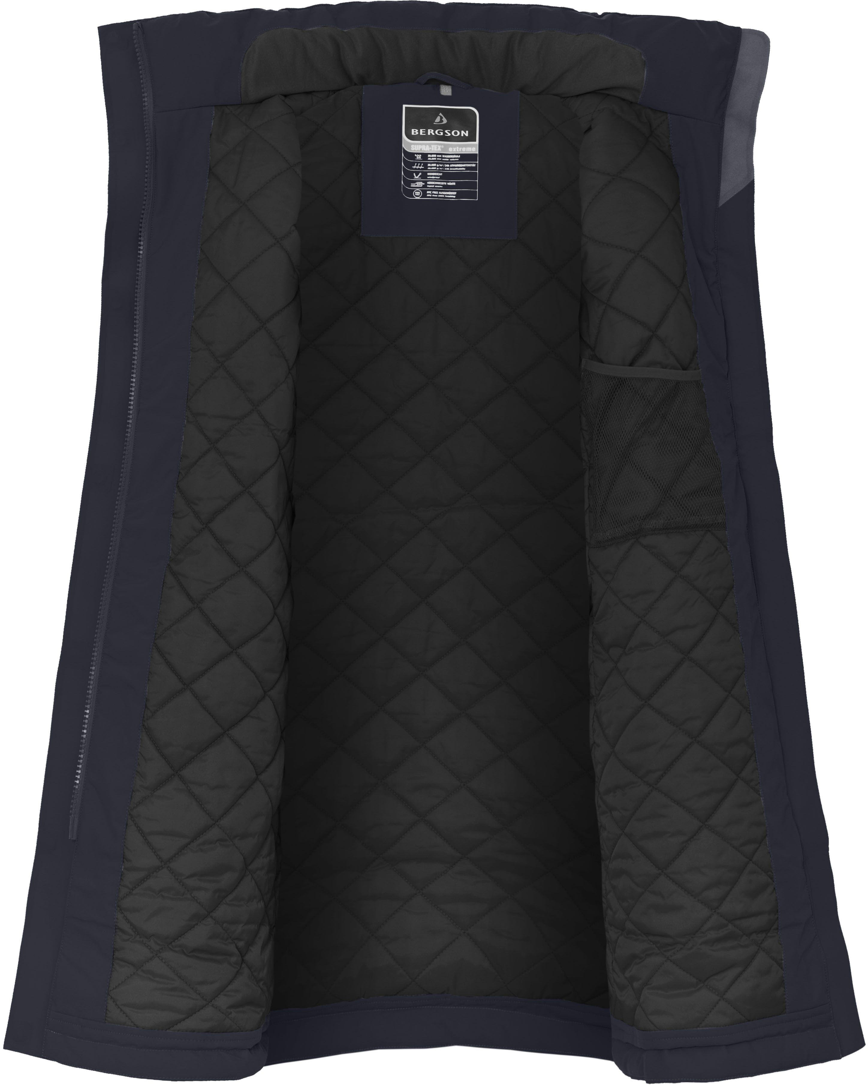 Bergson Winterjacke KITTILÄ Damen Wintermantel, warm wattiert, 20000 mm Wassersäule, Normalgrößen