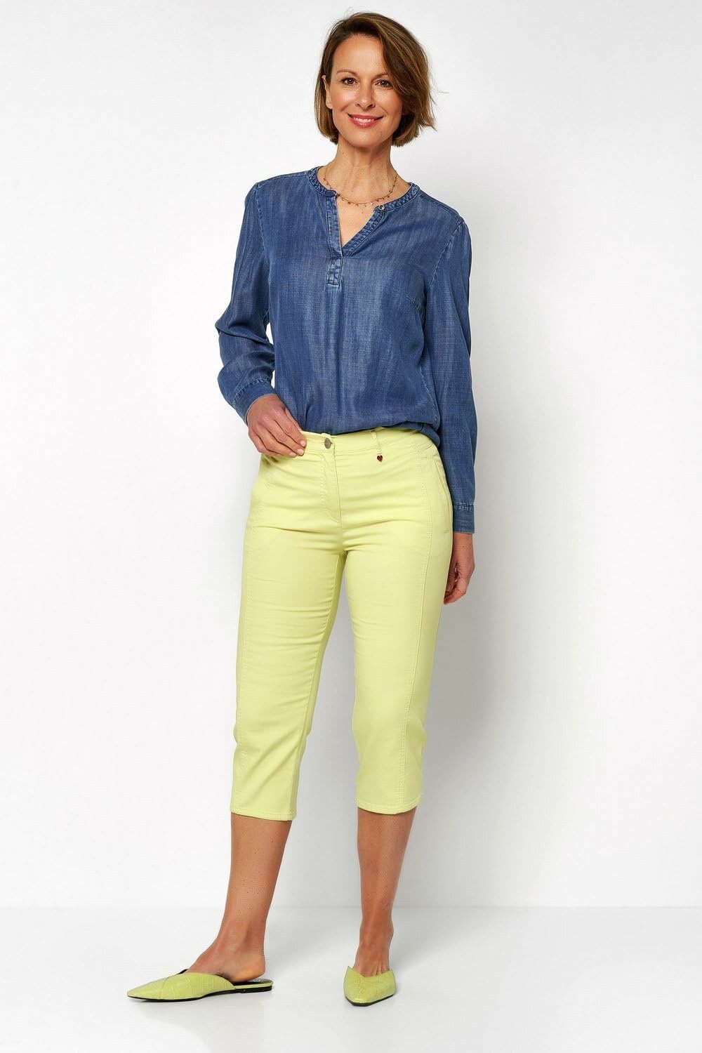 Relaxed by TONI 3/4-Hose 3/4 Hose für Damen (1-tlg)