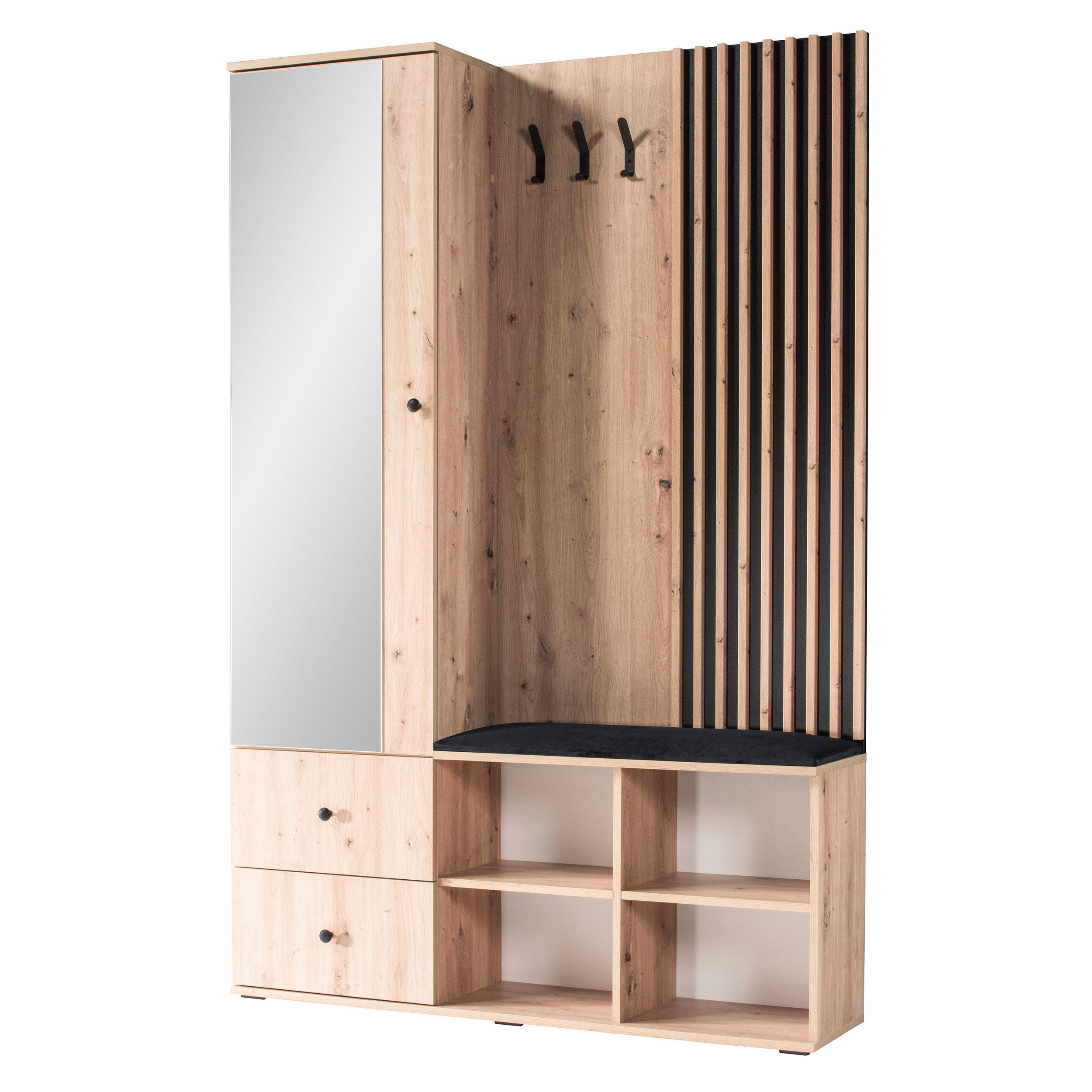 Beautysofa Garderobenschrank CAYA – modern, mit günstig online kaufen