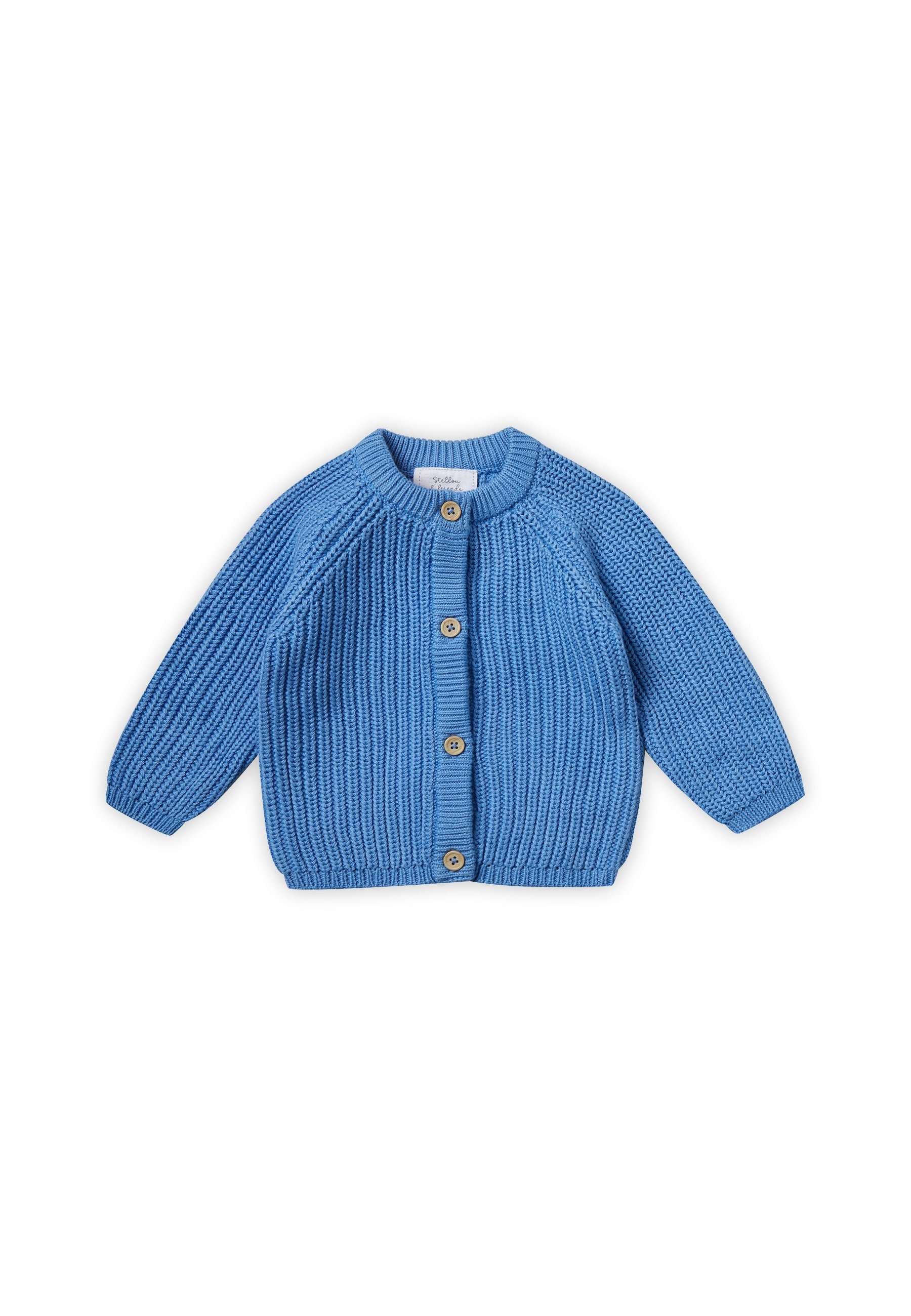 Stellou & friends Strickjacke Gerippter Cardigan Gerippter Cardigan