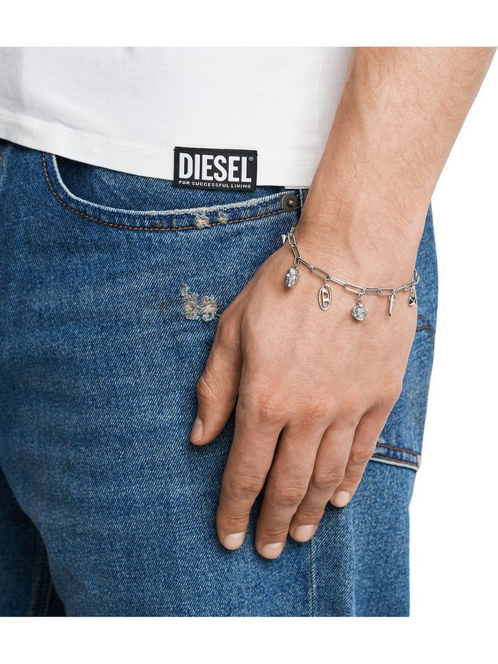 Diesel Edelstahlarmband Diesel Unisex-Ar... Diesel Edelstahlarmband Diesel Unisex-Ar...