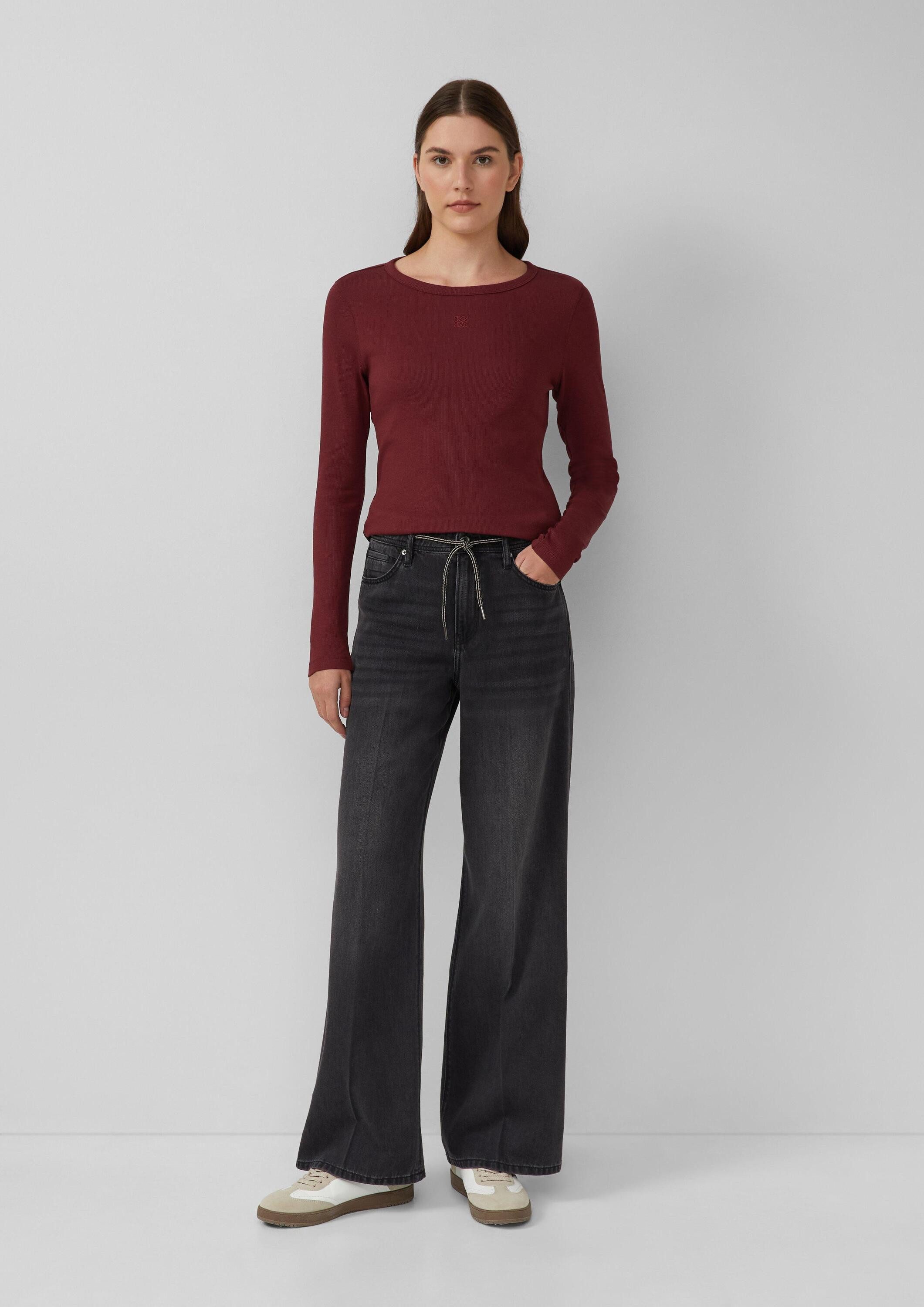 s.Oliver Weite Jeans Jeans-Hose SURI Jeans Suri / Regular Fit / Mid Rise / günstig online kaufen