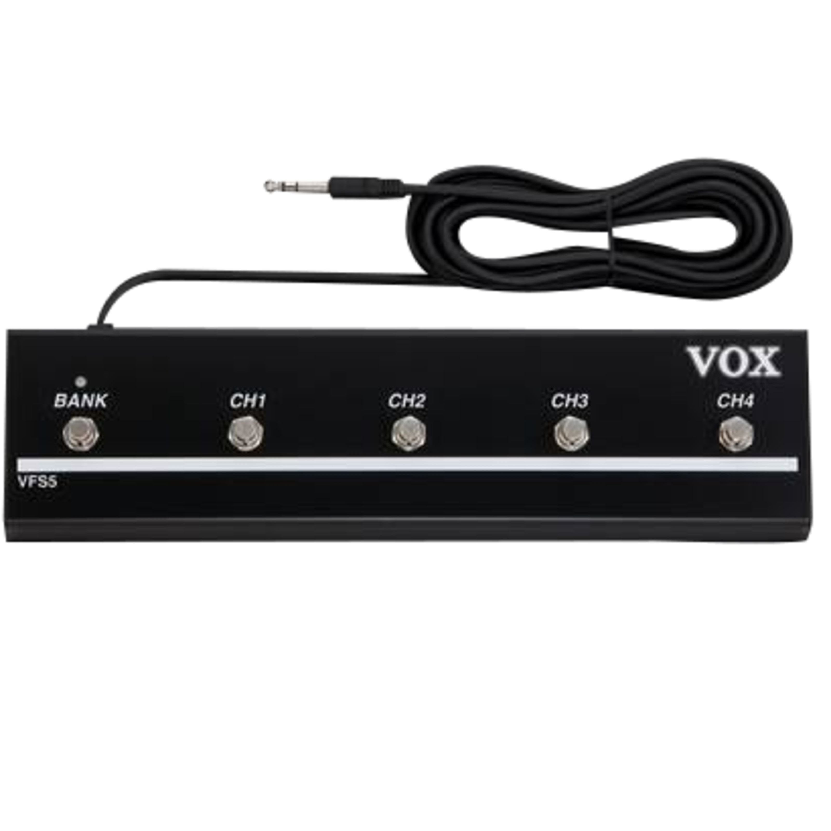 Vox Musikinstrumentenpedal, (E-Gitarren Verstärker, Fußschalter), VFS-5 Footswitch VT Valvetronix Serie - Fußschalter für