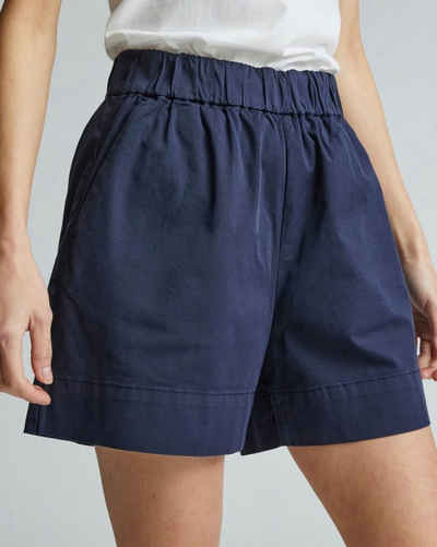 Everlane Shorts Easy Short Damen Shorts Damenshorts Baumwolle Größe XL Farbe Navy