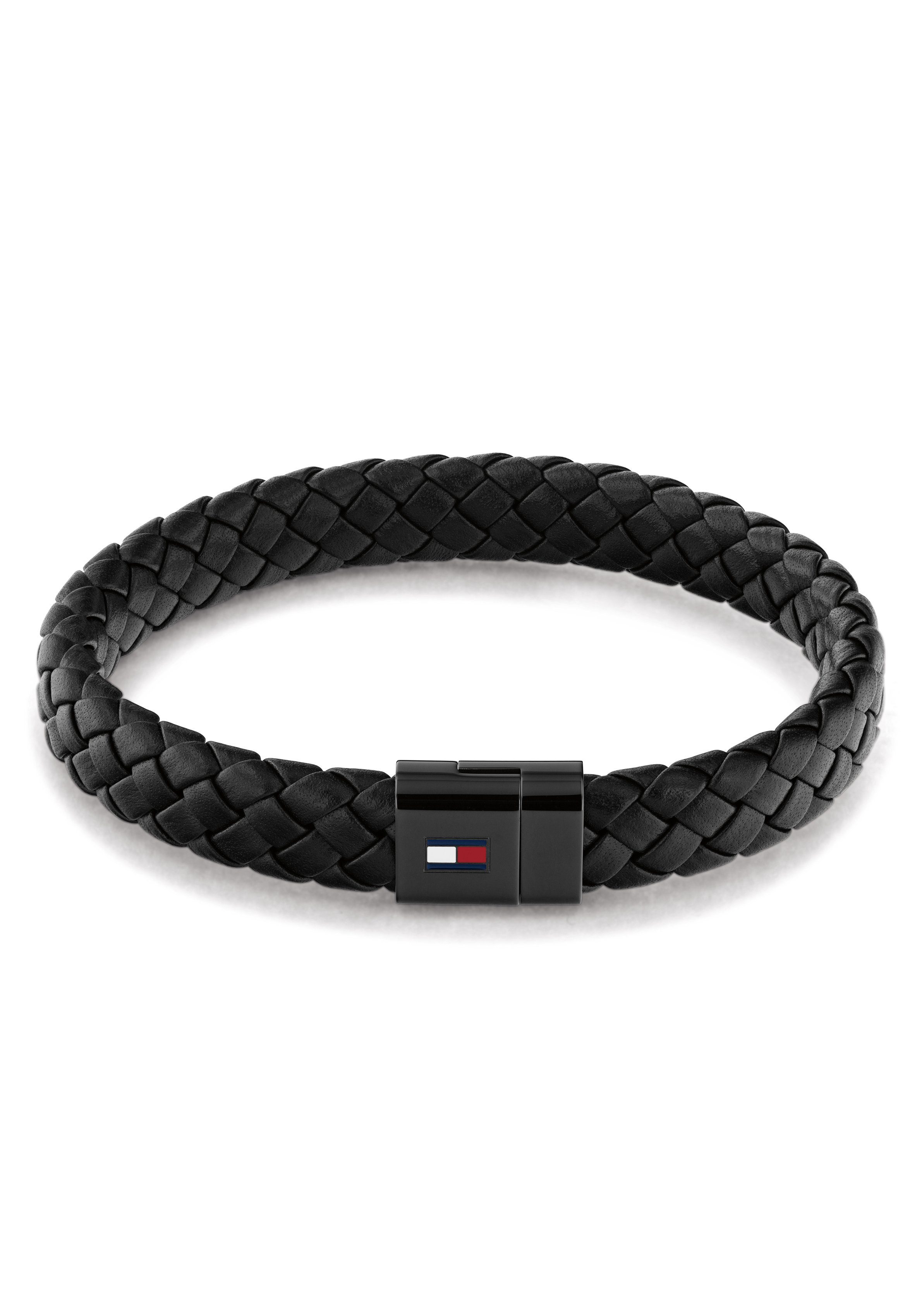 Tommy Hilfiger Lederarmband »Round braided bracelet, 2790330, 2790331«