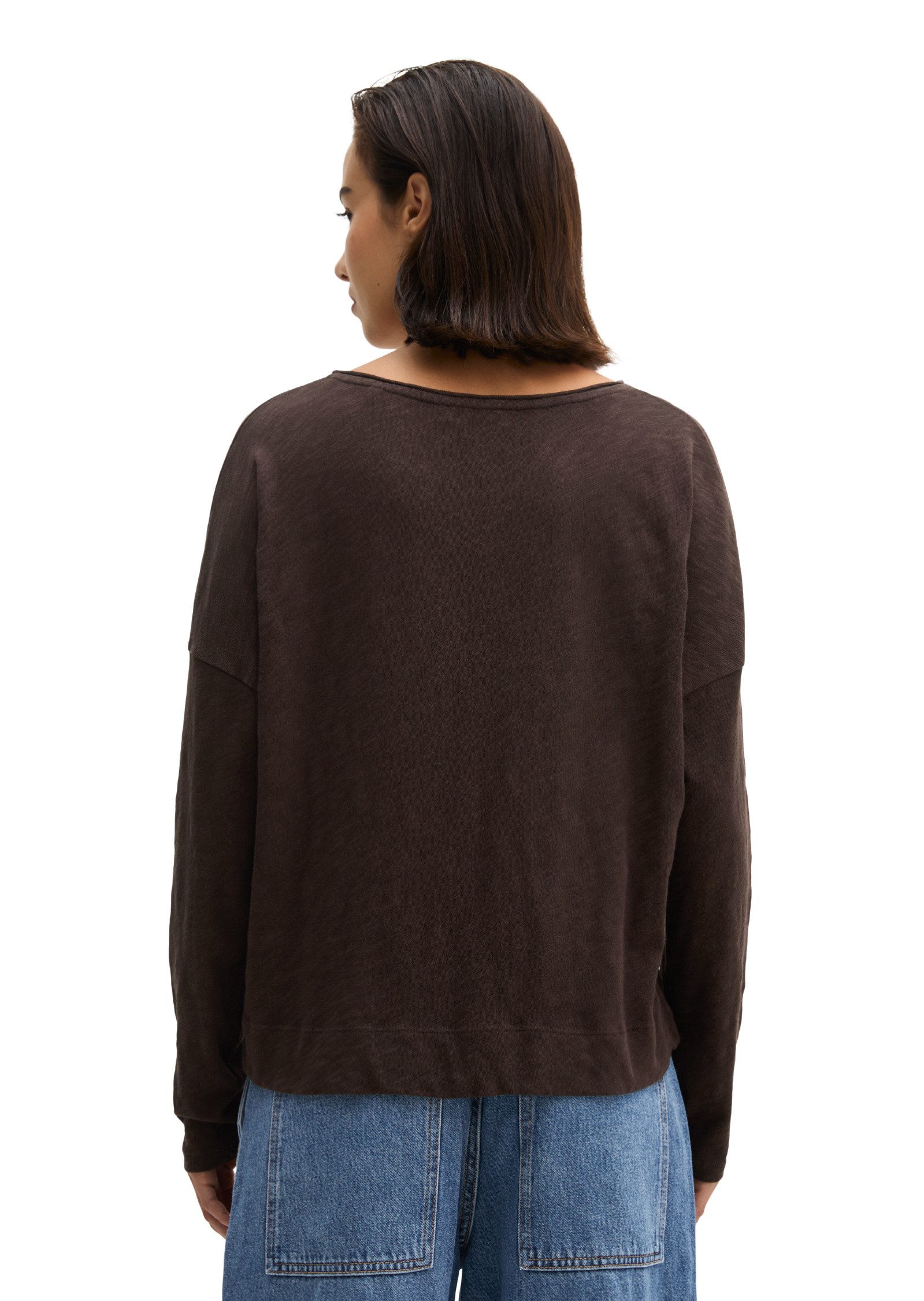Marc O'Polo Langarmshirt aus Organic Cotton-Qualität