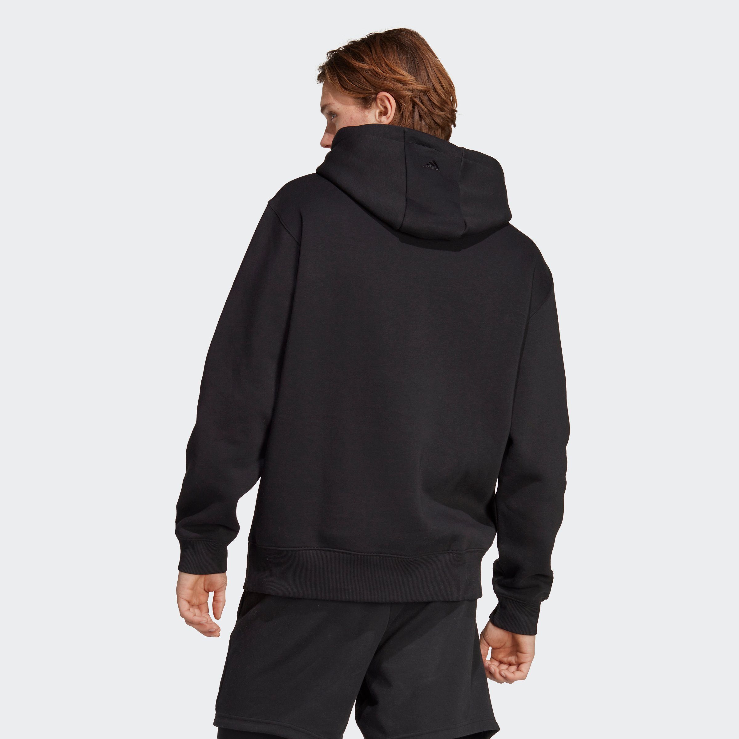 adidas Black ALL Kapuzensweatshirt HOODIE FLEECE SZN GRAPHIC Sportswear