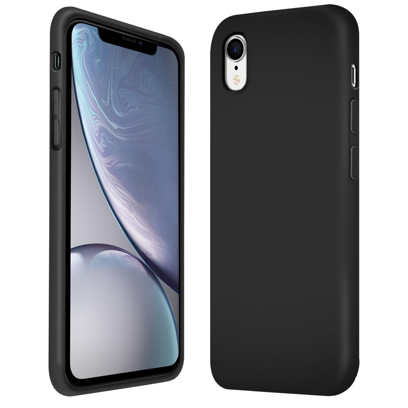 CoolGadget Handyhülle Silikon Colour Series Slim Case für Apple iPhone XR 6,1 Zoll, Hülle weich Handy Cover für iPhone XR Schutzhülle