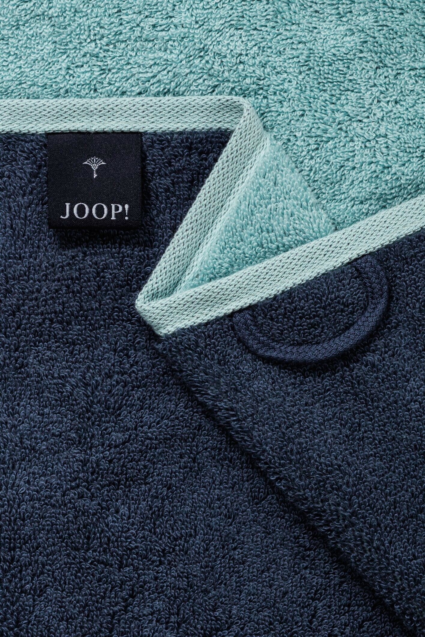 SHADES STRIPE LIVING Textil Handtuch-Set, JOOP! Joop! - Handtücher (2-St) Aqua