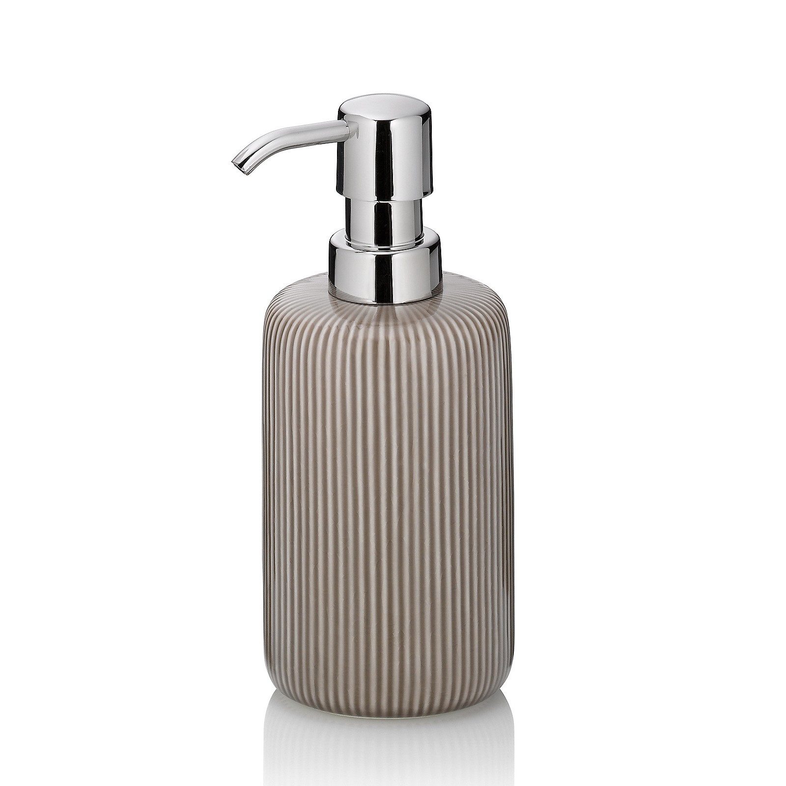 kela Seifenspender Ava, glänzende Keramik, 350 ml, austauschbarer Pumpkopf günstig online kaufen