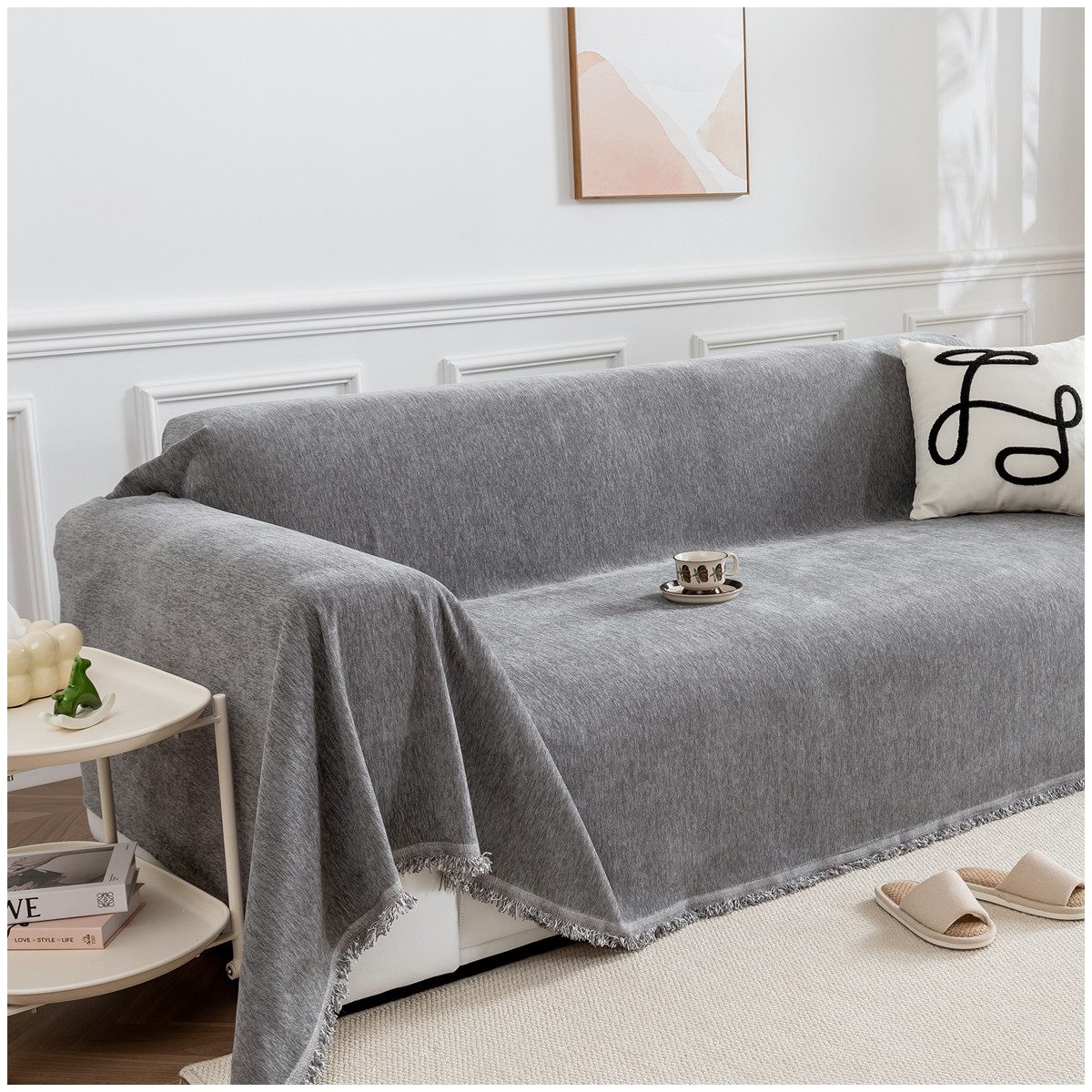 Qelus Waschmaschinenbezug Sofaüberwurf Decke,überwurfdecke,Couch Decken übe günstig online kaufen