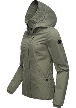 Ragwear Outdoorjacke Vannesa Modische Damen Übergangsjacke mit Kapuze