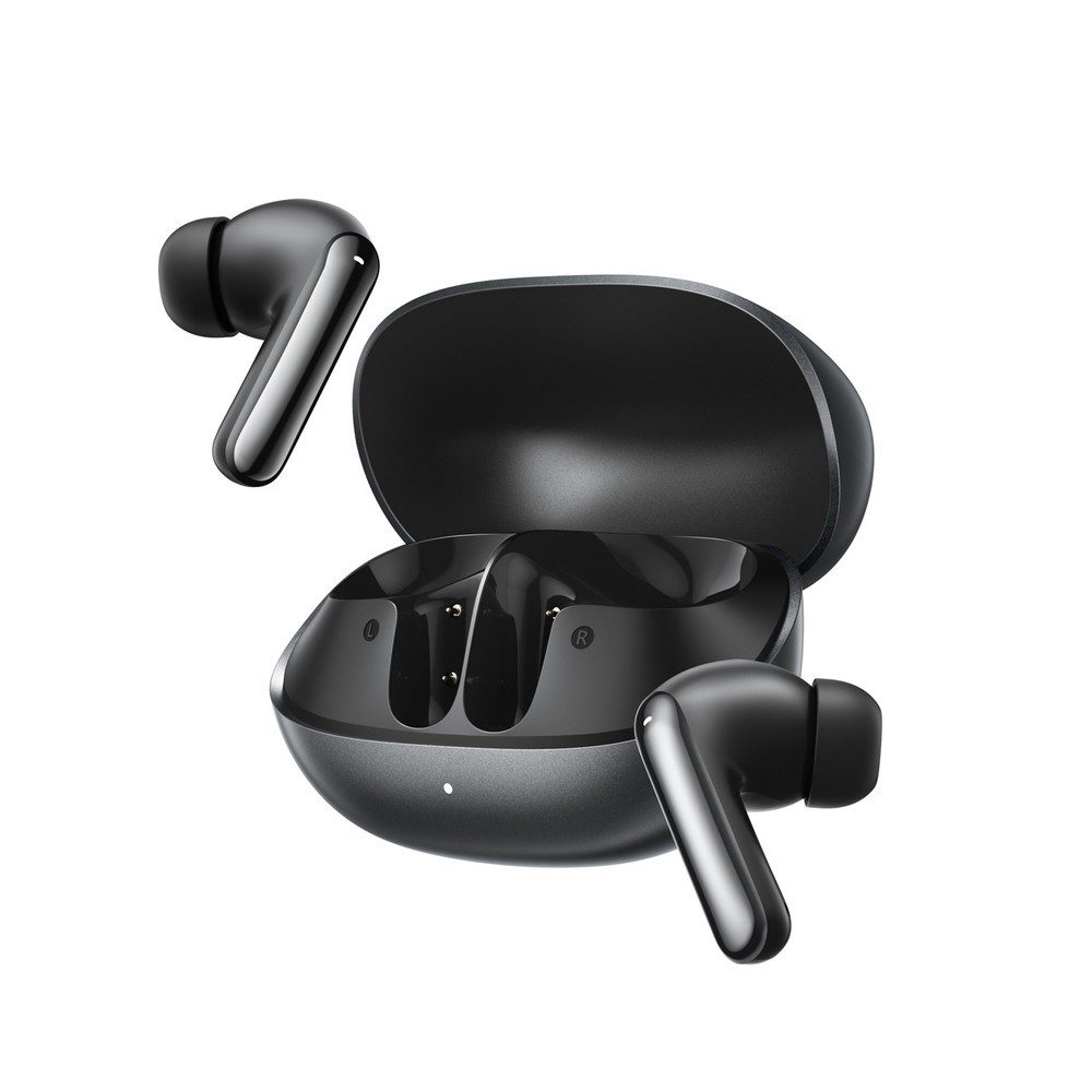 QCY Ohrhörer Funkkopfhörer Sportkopfhörer In-Ear-Kopfhörer (Geräuschunterdrückung, Bluetooth, ANC bis 50 dB, 40 h Akku, 6 Mikrofone, IPX4)