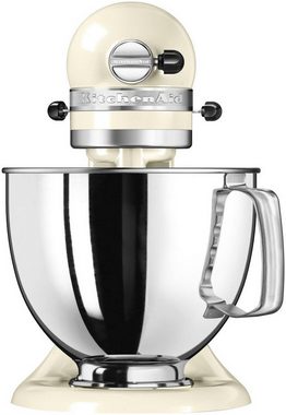 KitchenAid Küchenmaschine 5KSM125EAC, 300 W, 4,8 l Schüssel, Gratis Fleischwolf+Gemüseschneider mit 3 Trommeln