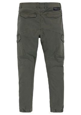 TOM TAILOR Denim Cargohose mit Bügelfalten