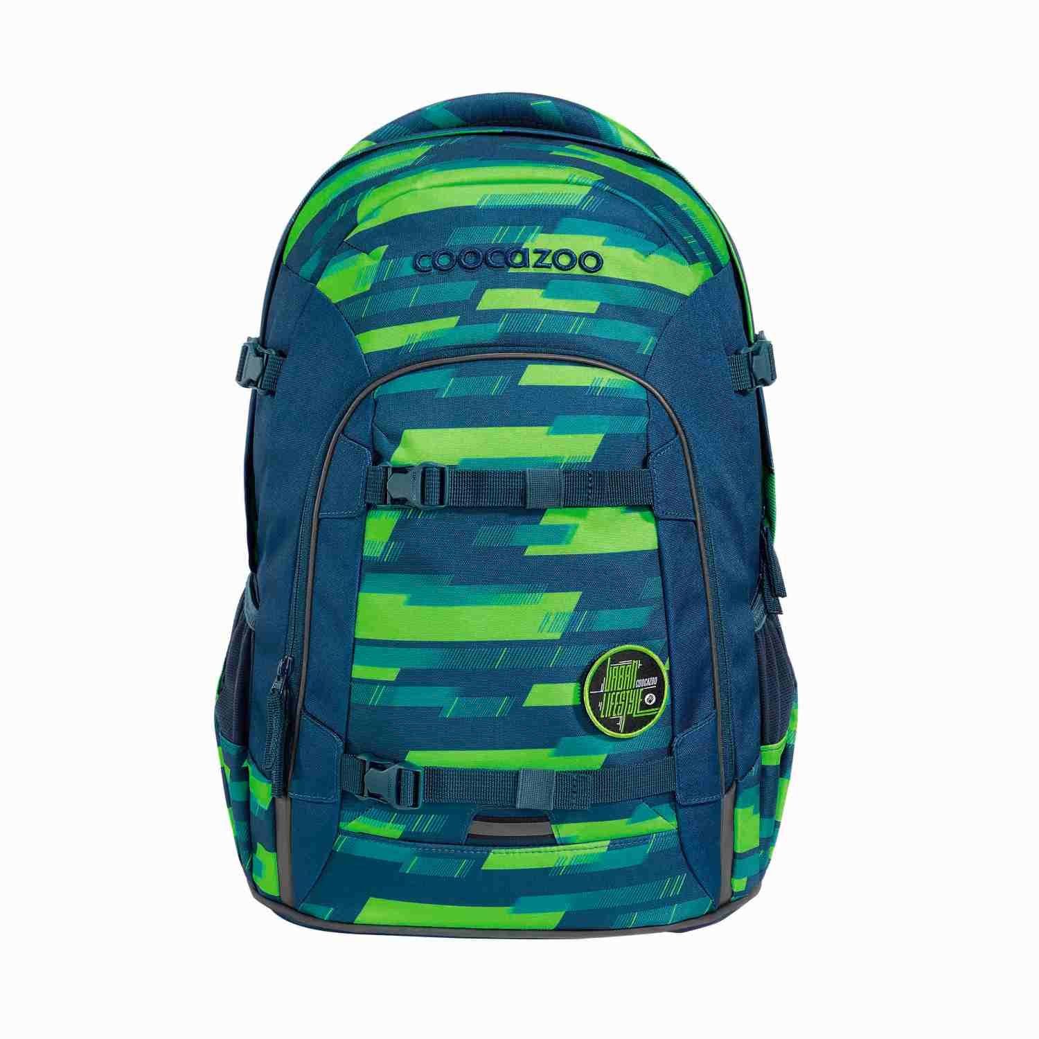 Schulrucksack coocazoo Schulrucksack JOKER, Lime Stripe