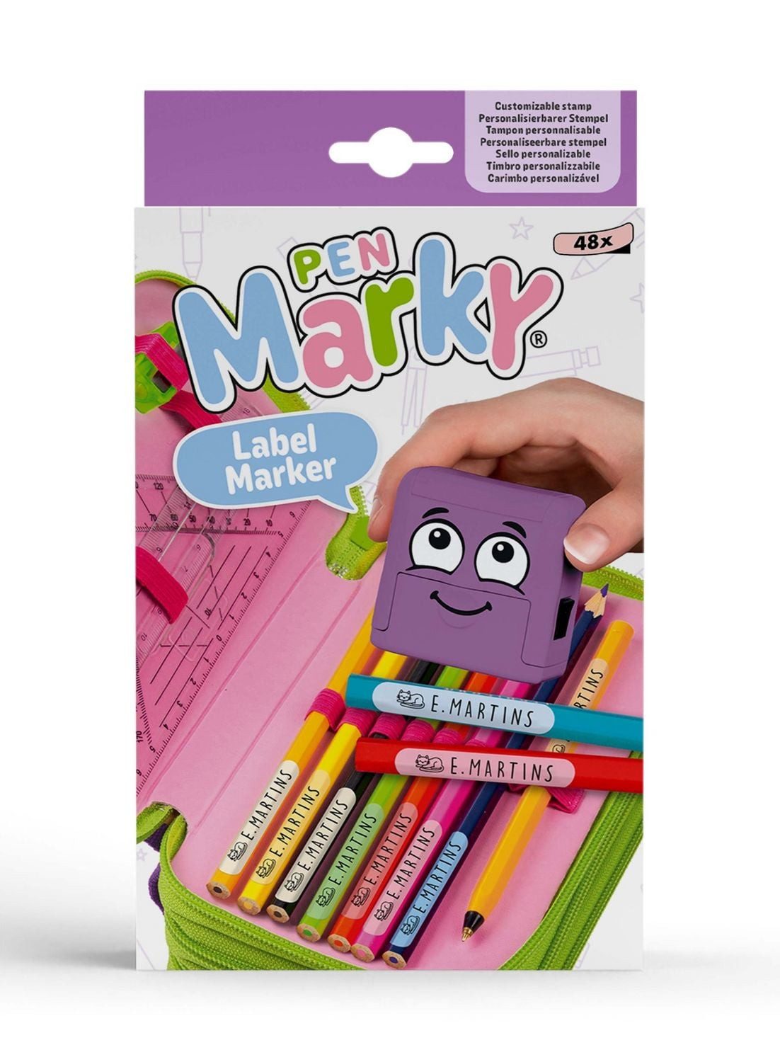 COLOP Stempel COLOP Pen MARKY Markier-Set, Stempel-Set