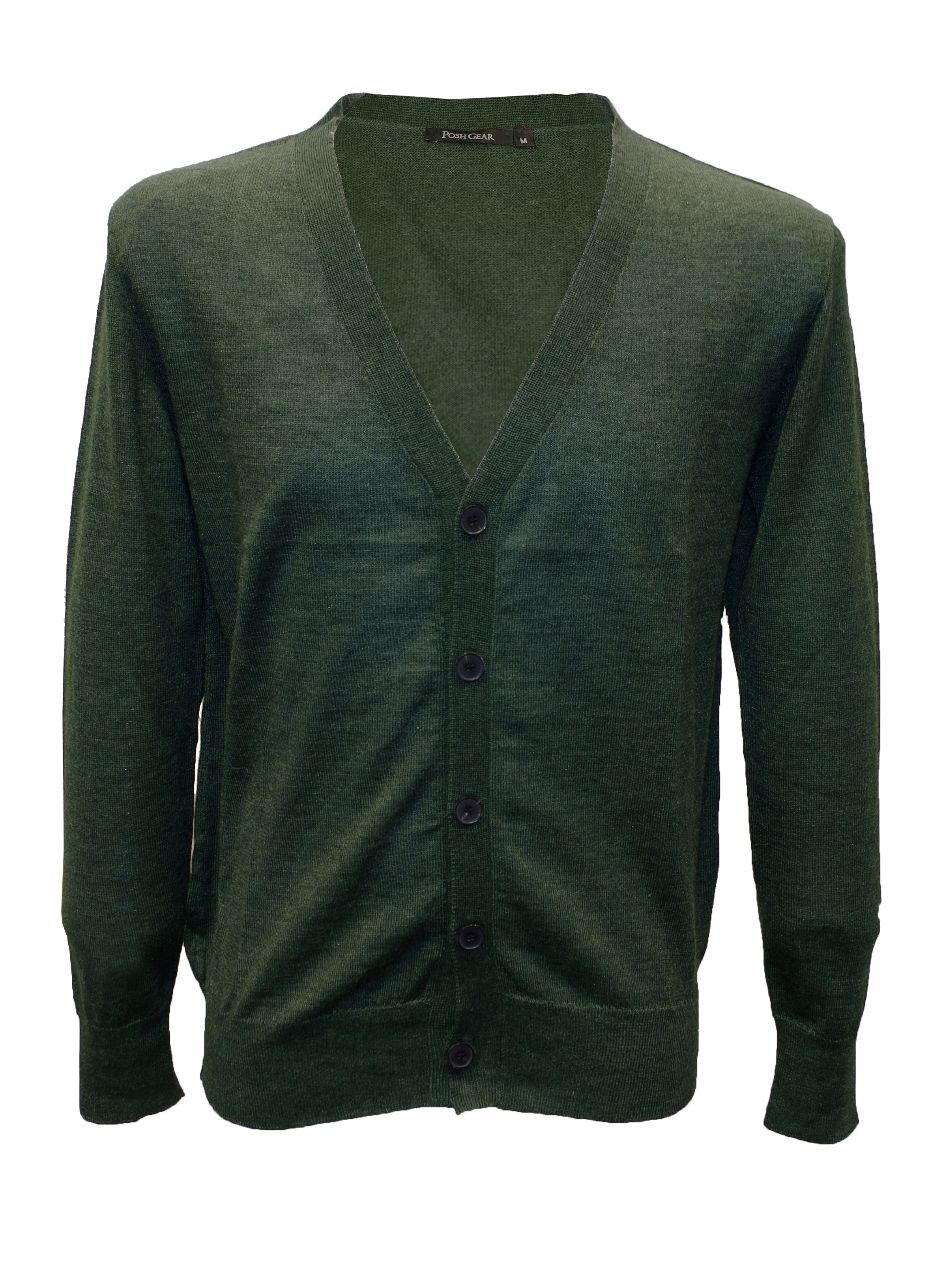 Posh Gear Cardigan Herren Alpaka Cardigan Crodasera